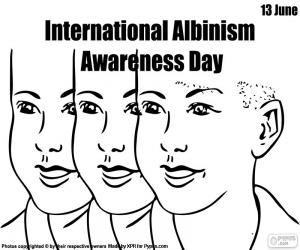 пазл Международный день распространения информации об альбинизме